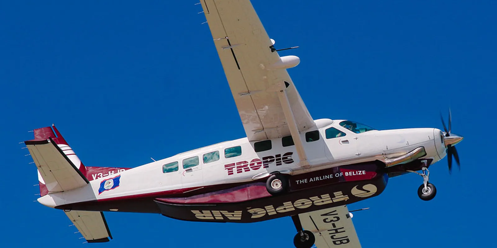 Vliegen met Tropic Air: hoe de sprong in de Cessna Caravan naar de eilanden van Belize echt is