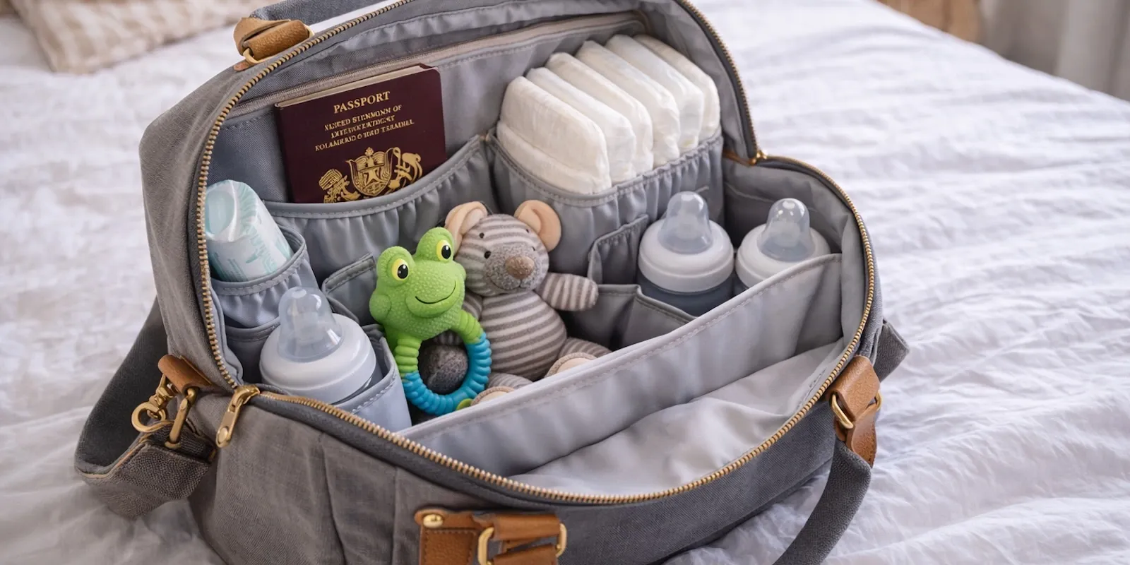 Cosa portare in aeroporto quando si viaggia con bambini