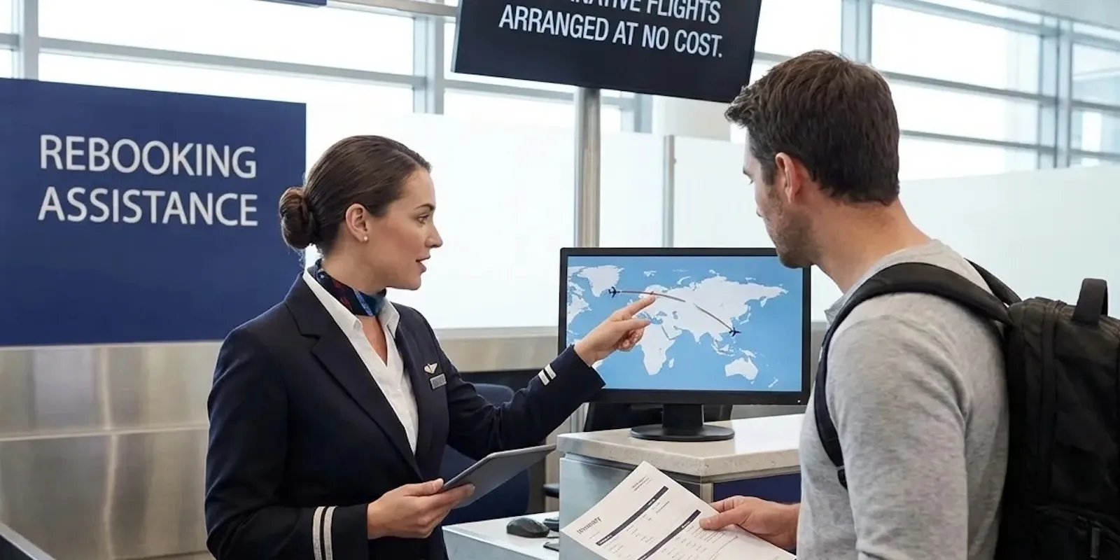 Overbooking: come funziona la selezione dei passeggeri