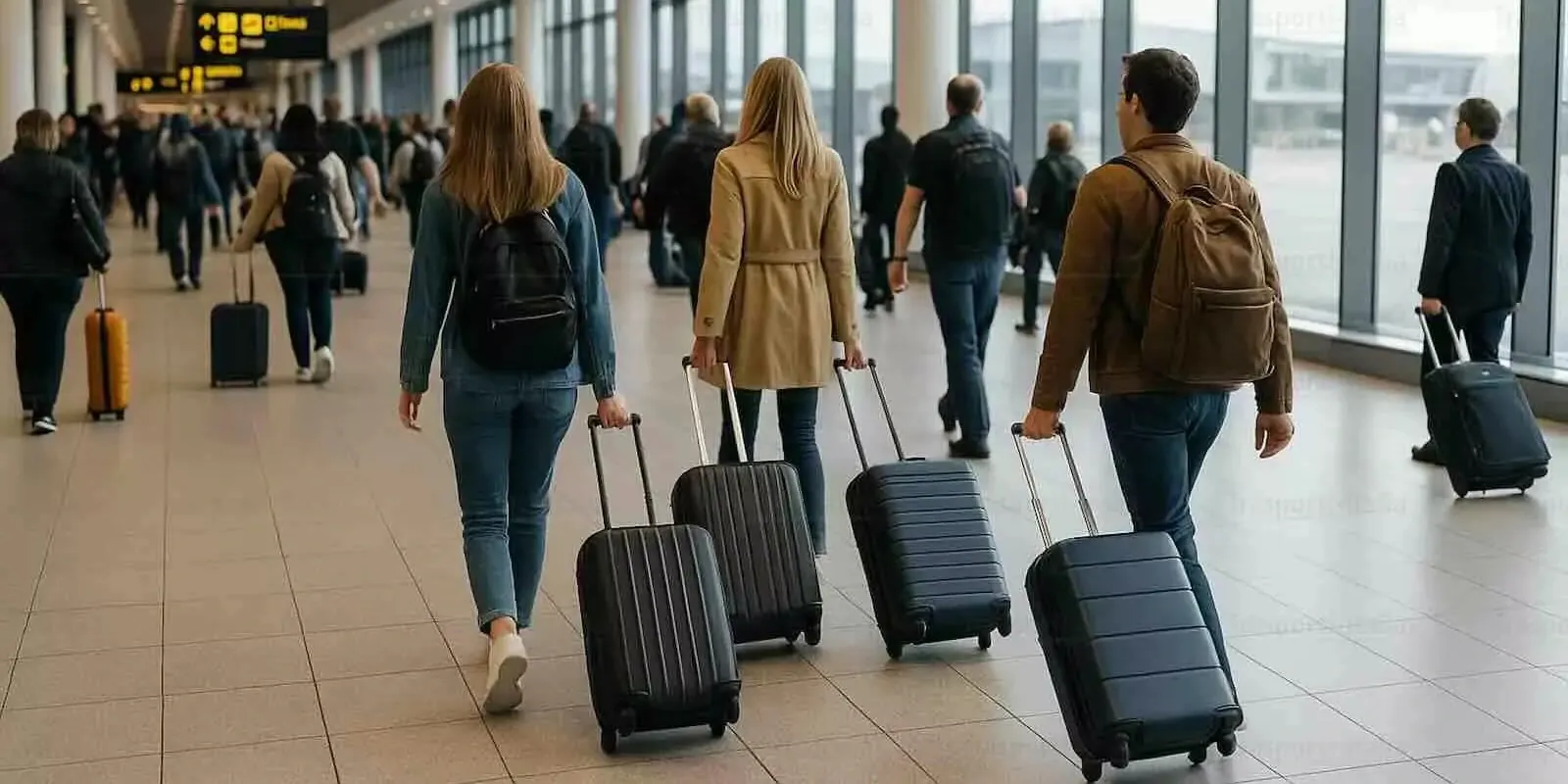 Krótka przesiadka: kiedy naprawdę warto zarezerwować napięte połączenie