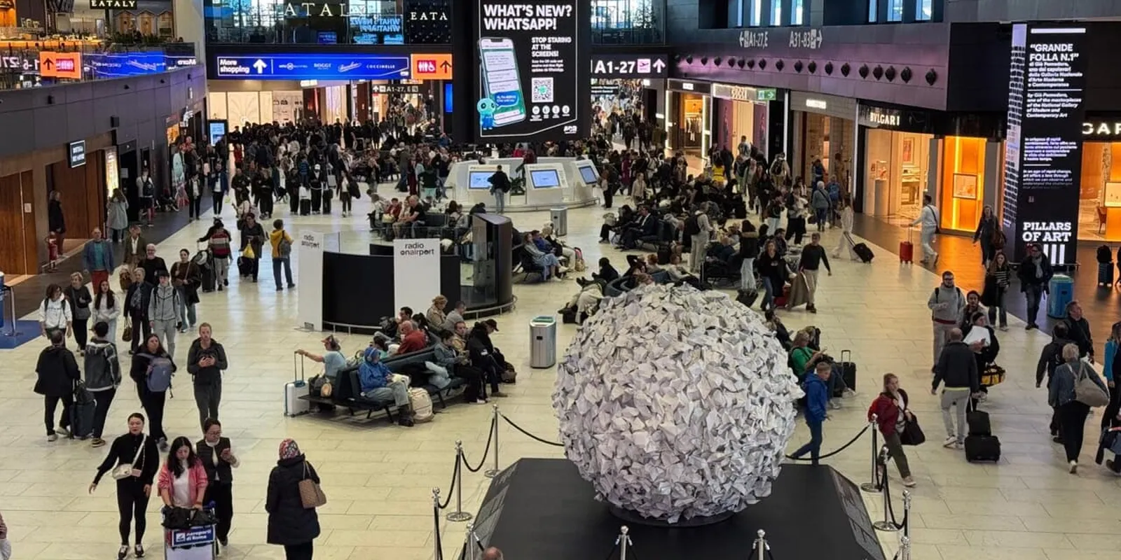 Scalo a Fiumicino: dove aspettare tra due voli