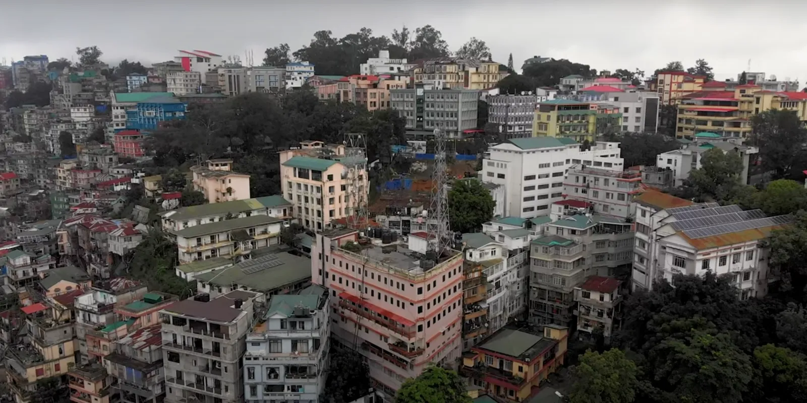 Aizawl: la città collinare dei Mizo