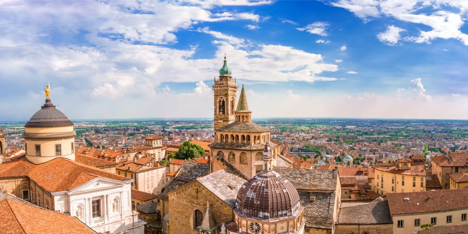 Bergamo: la Città Alta e le mura venete