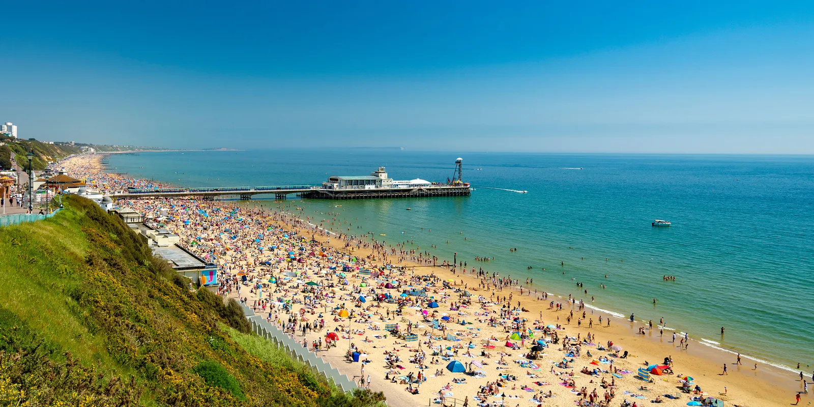 Bournemouth: la spiaggia vittoriana dell'Inghilterra meridionale