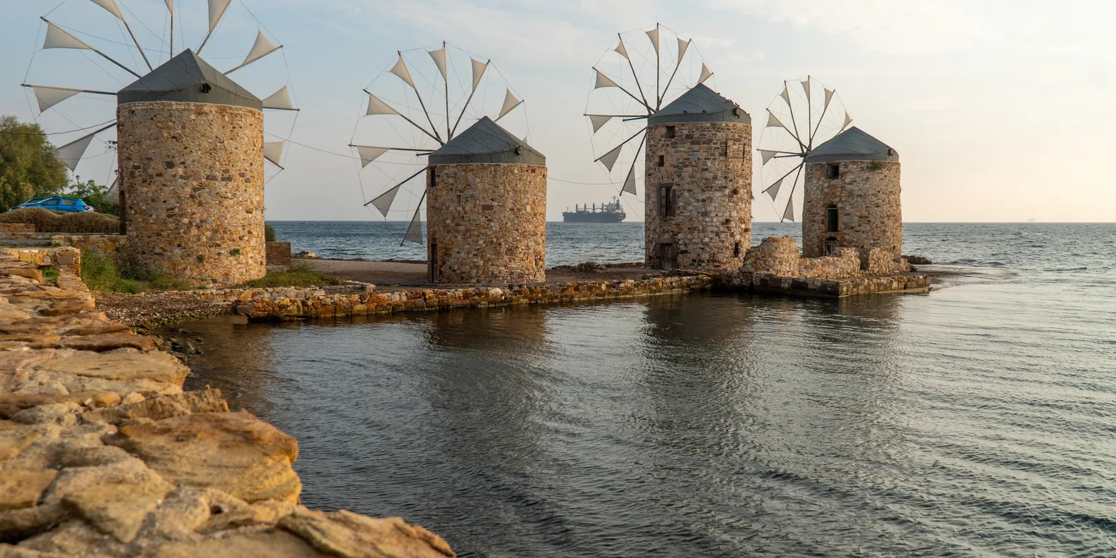 Chios: mastice e villaggi medievali dell'Egeo