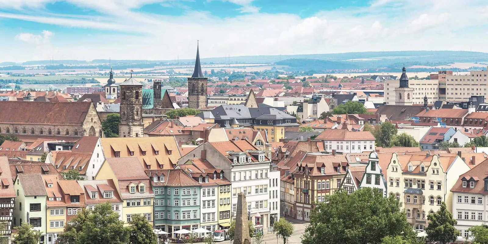Erfurt: il ponte coperto di botteghe