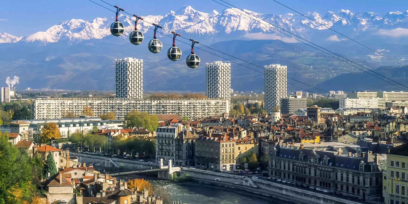 Grenoble: la funivia a bolle verso le Alpi