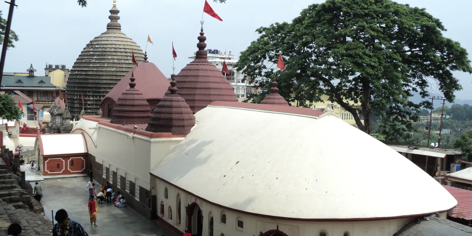 Guwahati: il tempio della dea sull'assonnata collina