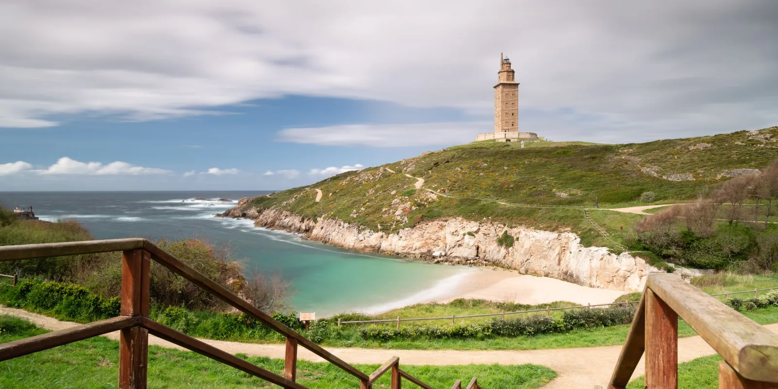 La Coruña: il faro romano ancora acceso