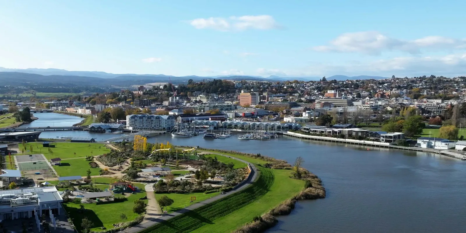Launceston: o desfiladeiro no coração da cidade