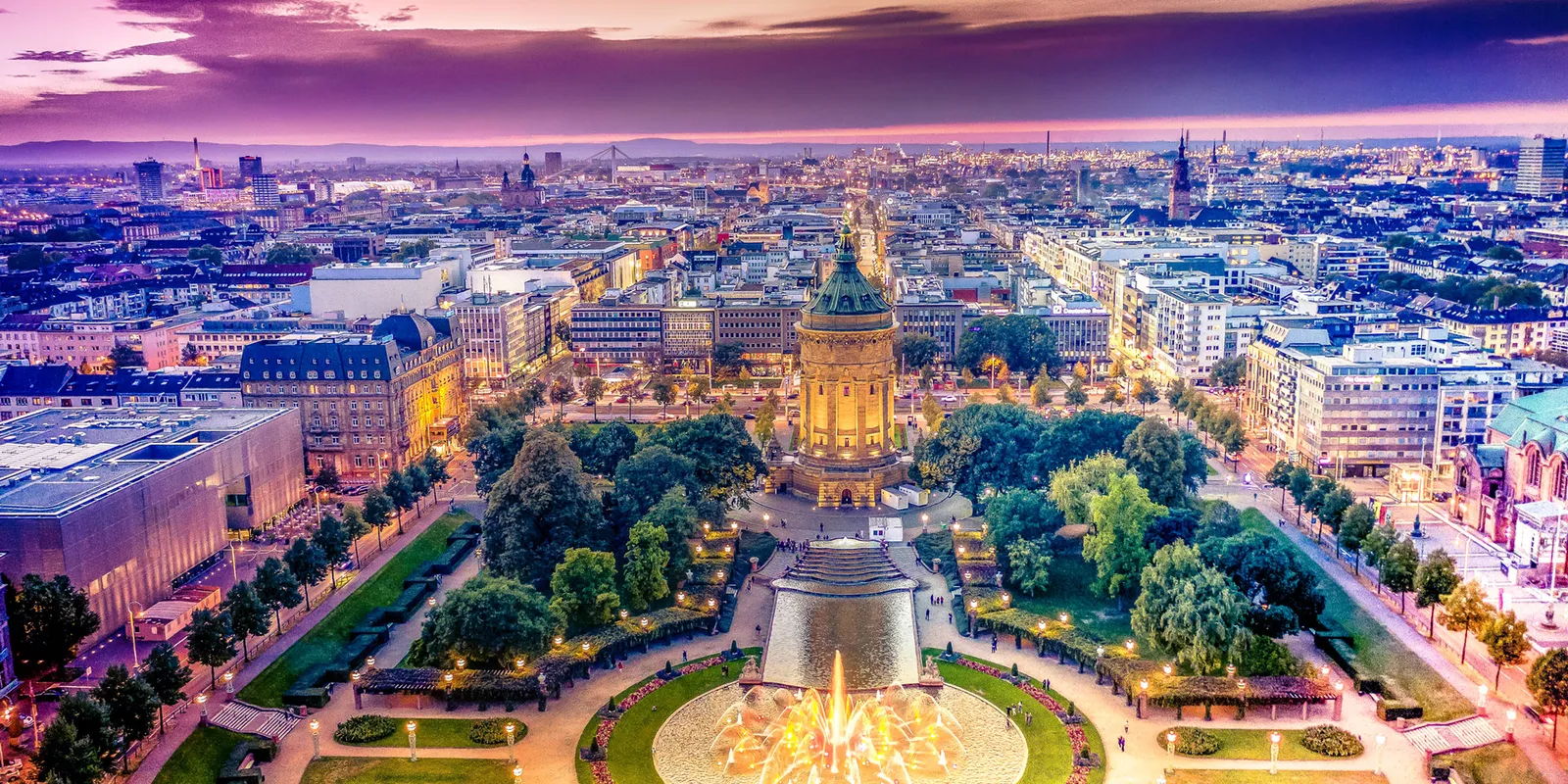 Mannheim: la città a scacchiera