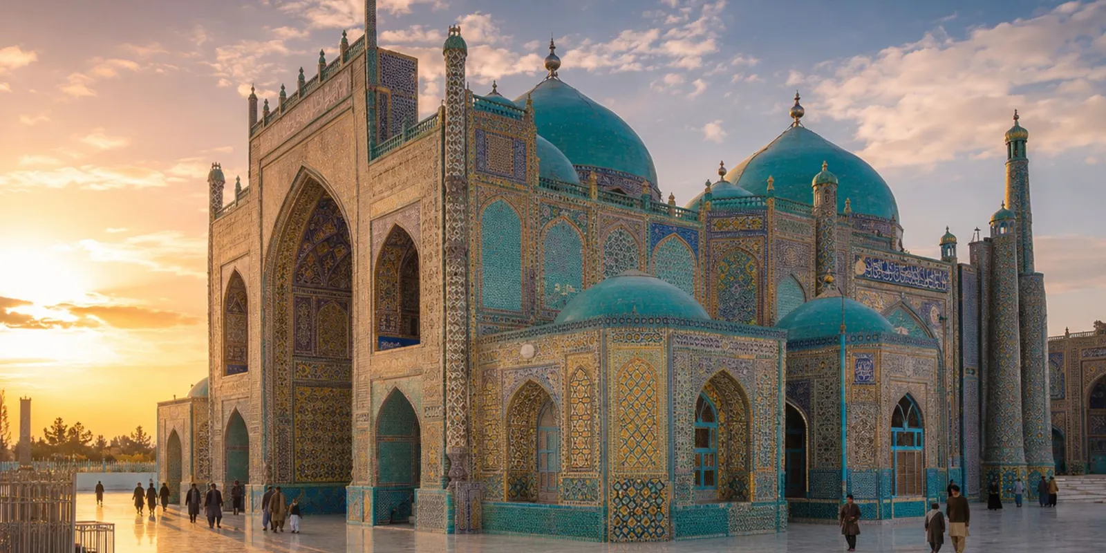 Mazar-i Sharif oggi: il santuario blu sotto il governo talebano