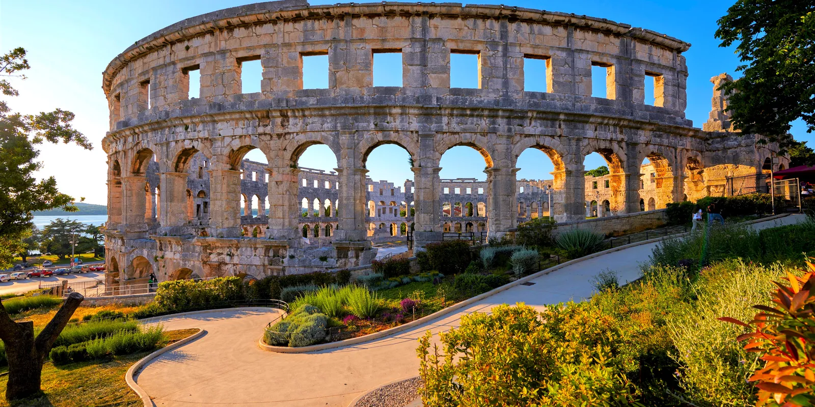 Pula: het Romeinse amfitheater aan de Adriatische Zee