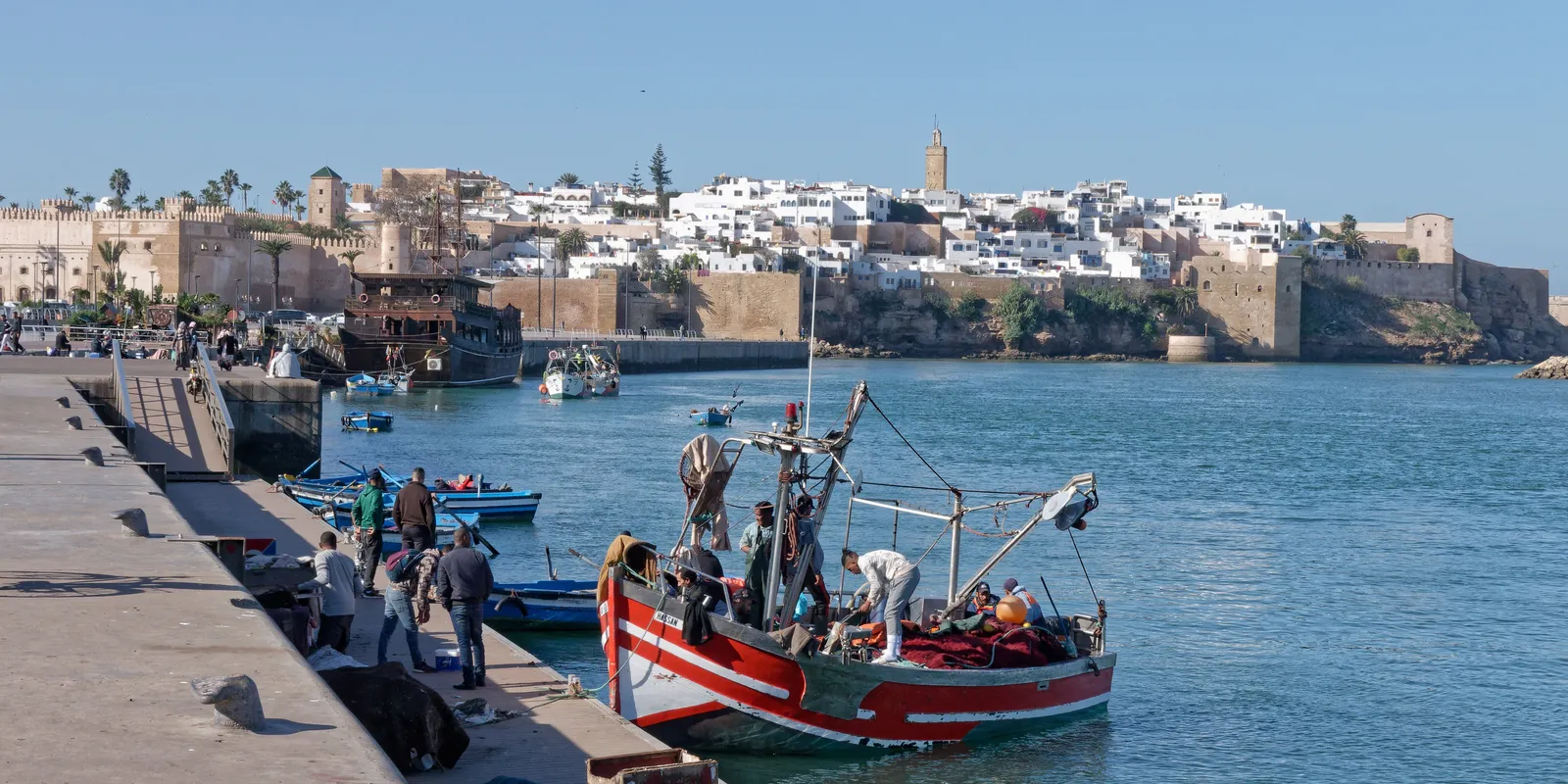 Rabat: la Kasbah degli Oudaya sull'Atlantico