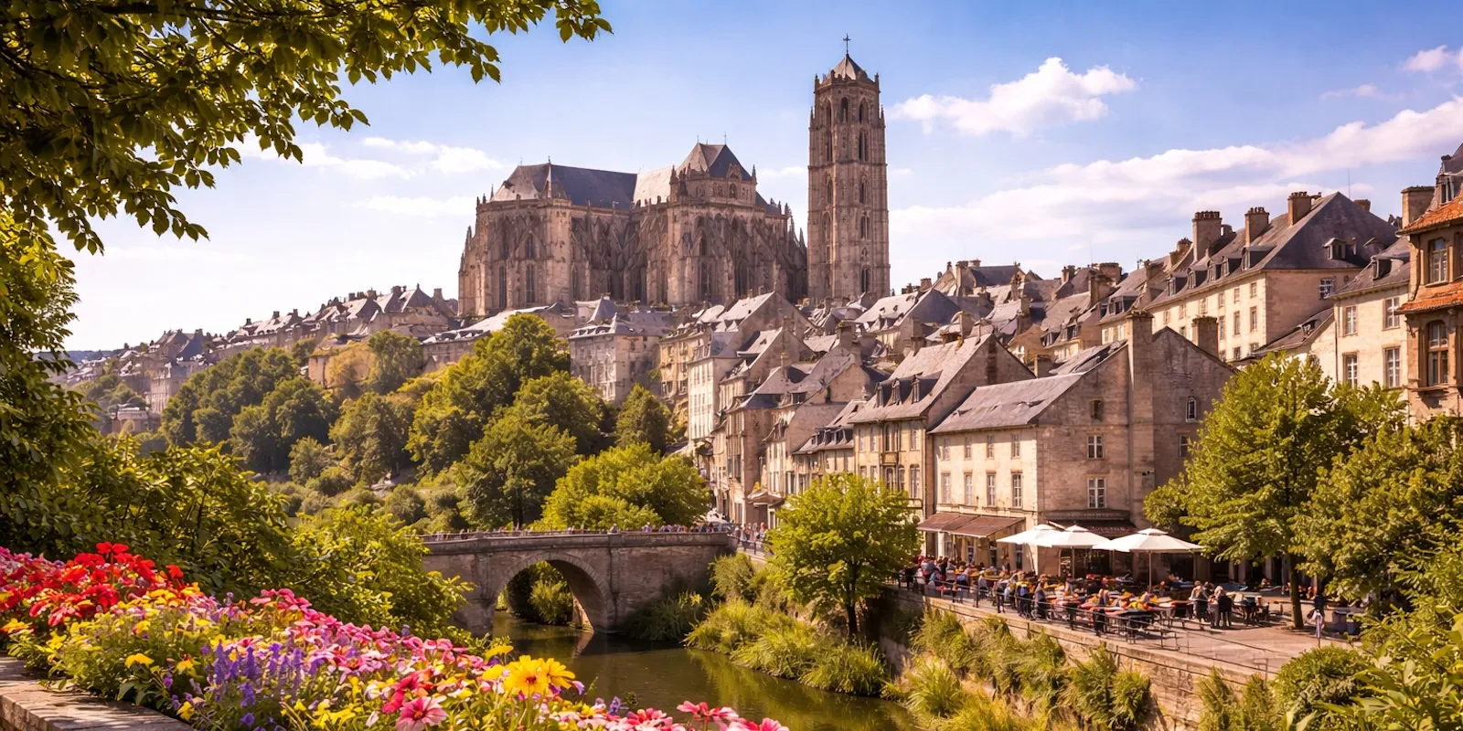 Rodez: la cattedrale rosa dell'Aveyron