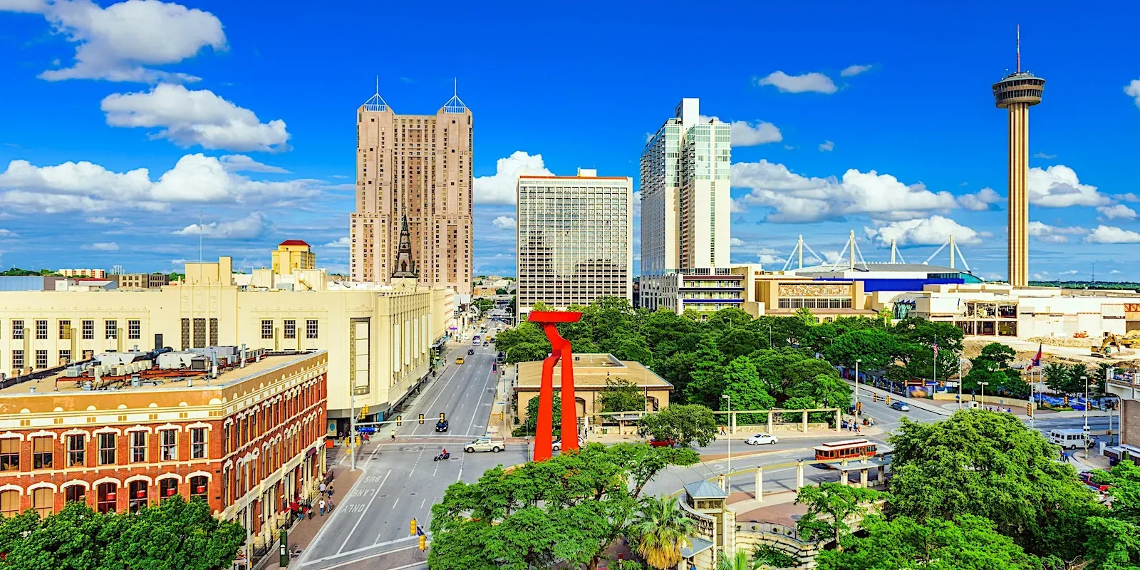 San Antonio: l'Alamo e il fiume sotto la città
