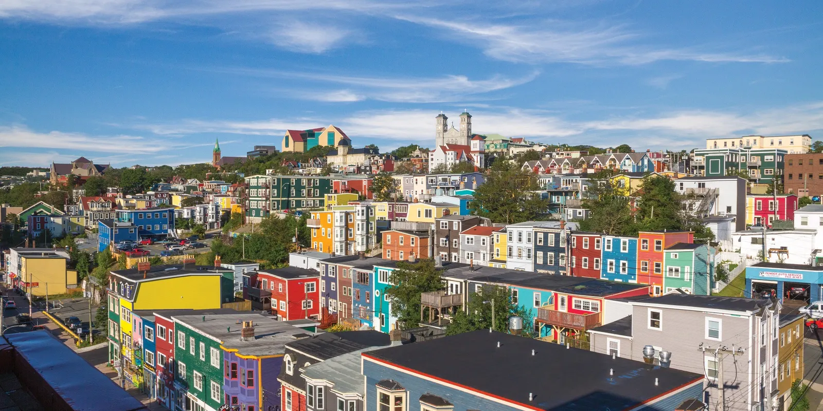 St. John's: le case colorate di Jellybean Row