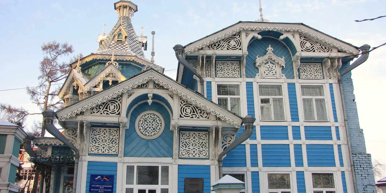 Tomsk: l'architettura in legno della Siberia