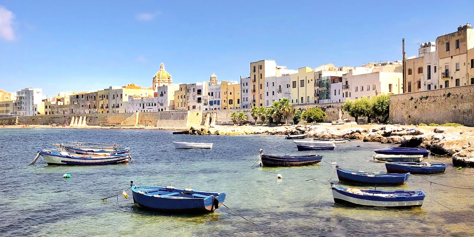 Trapani: saline, mulini e la salita a Erice