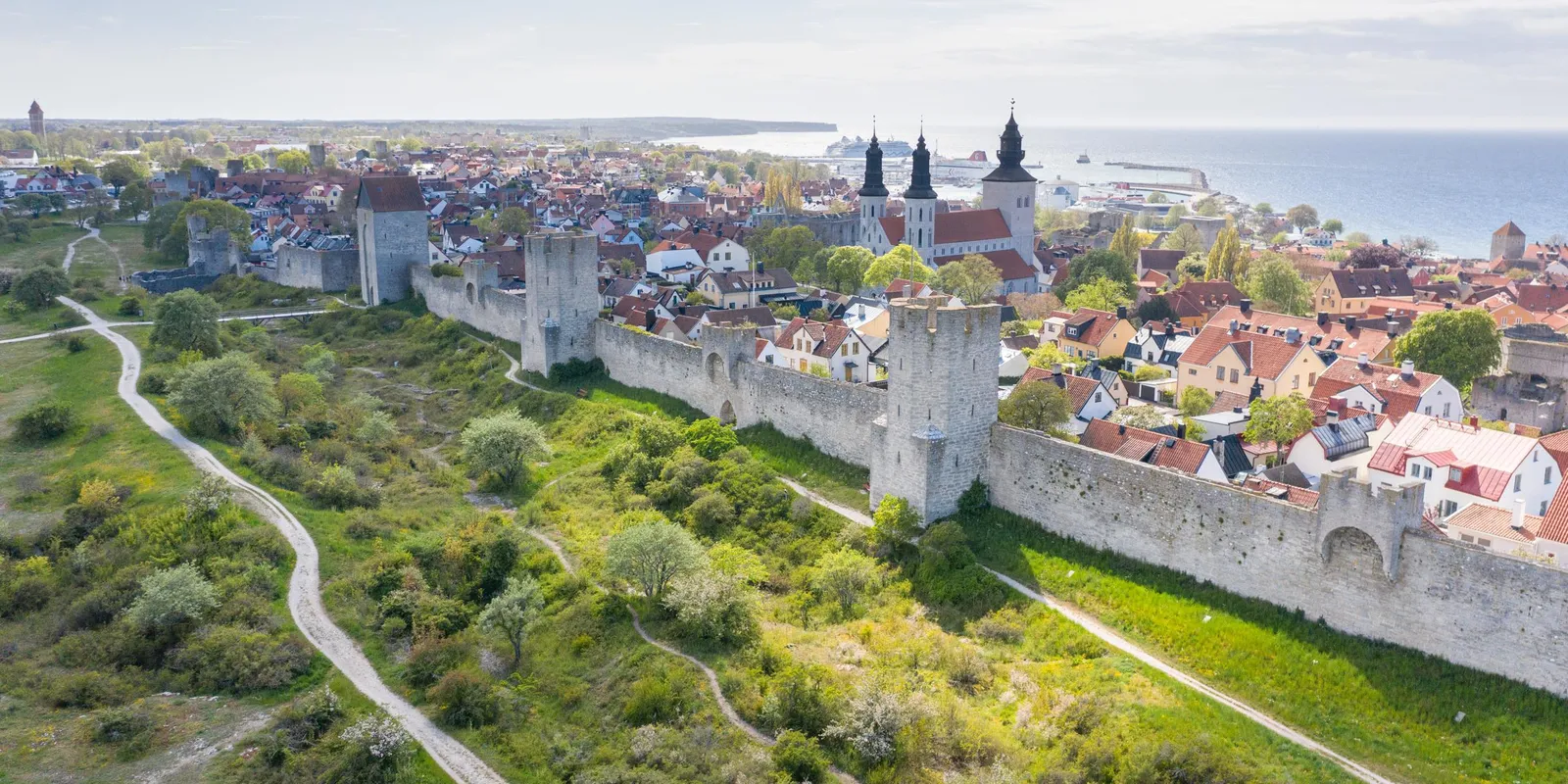 Visby: la città anseatica murata di Gotland