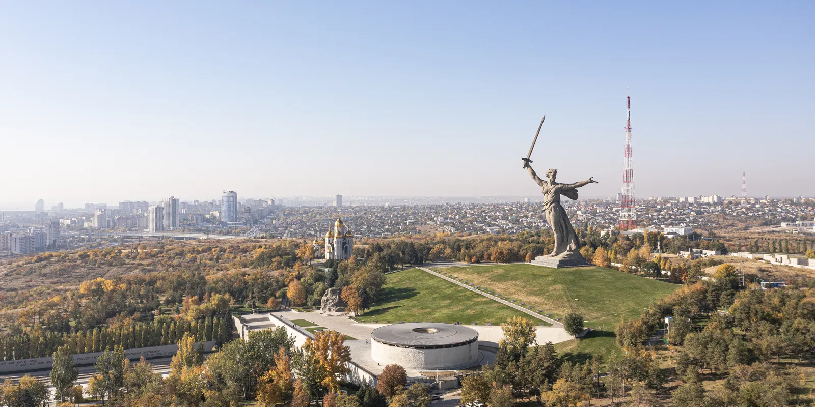 Volgograd: la statua più alta della Russia