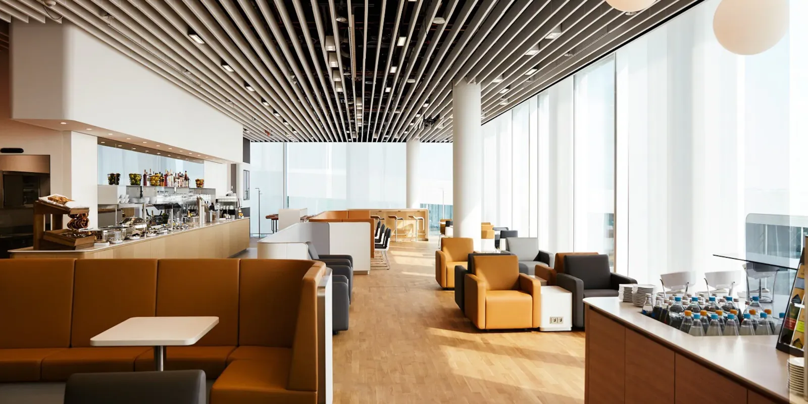 Lounge all'aeroporto di Monaco: cosa cambia tra T1 e T2