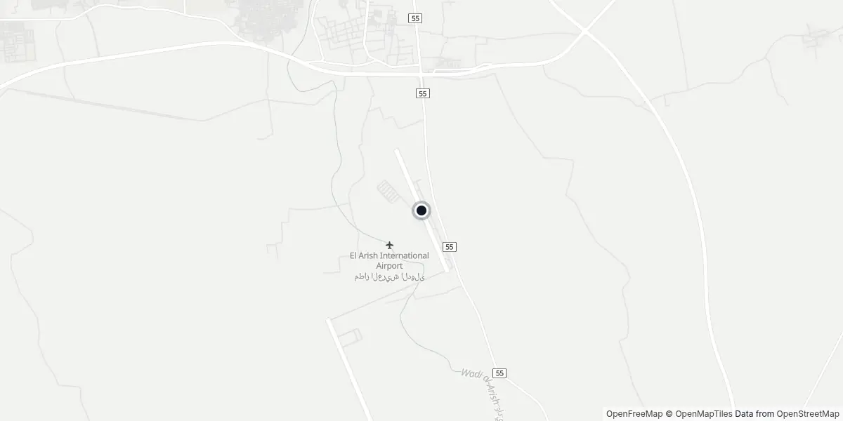 Mapa do Aeroporto de Alarixe