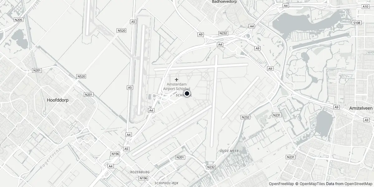 Dintorni dell'aeroporto