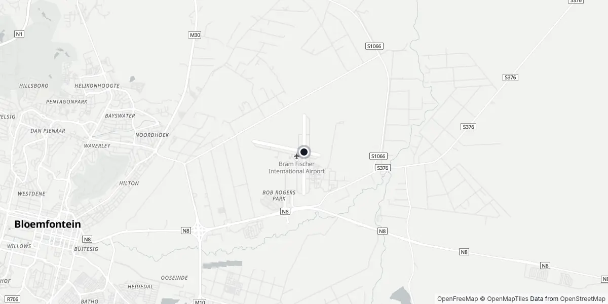 Dintorni dell'aeroporto