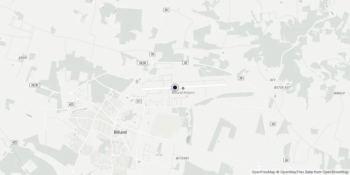 Dintorni dell'aeroporto