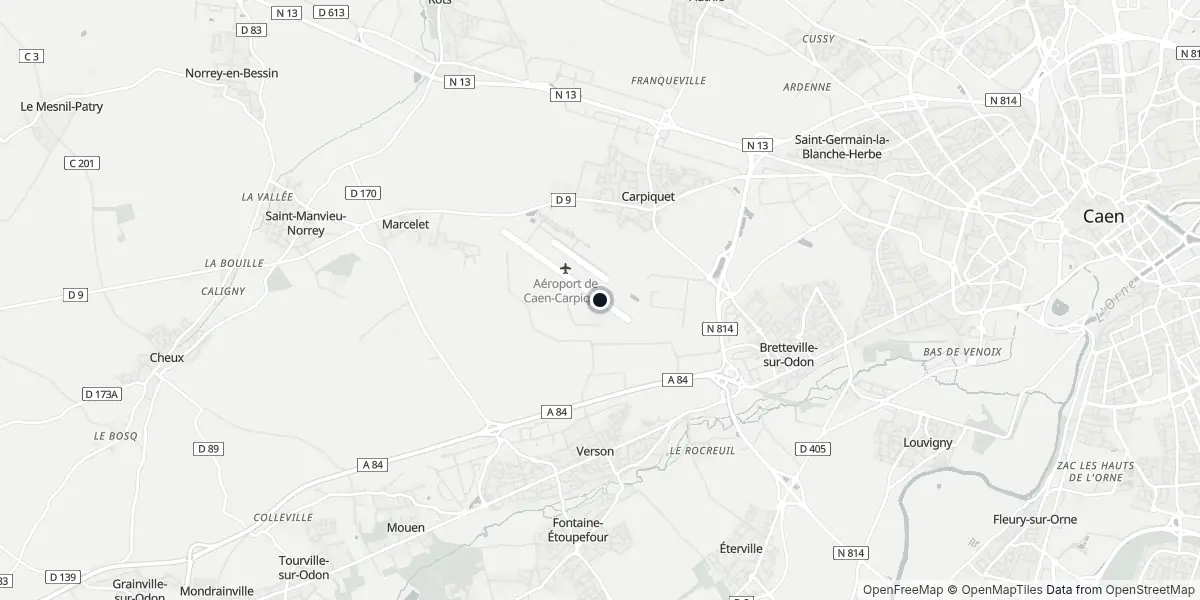 Dintorni dell'aeroporto