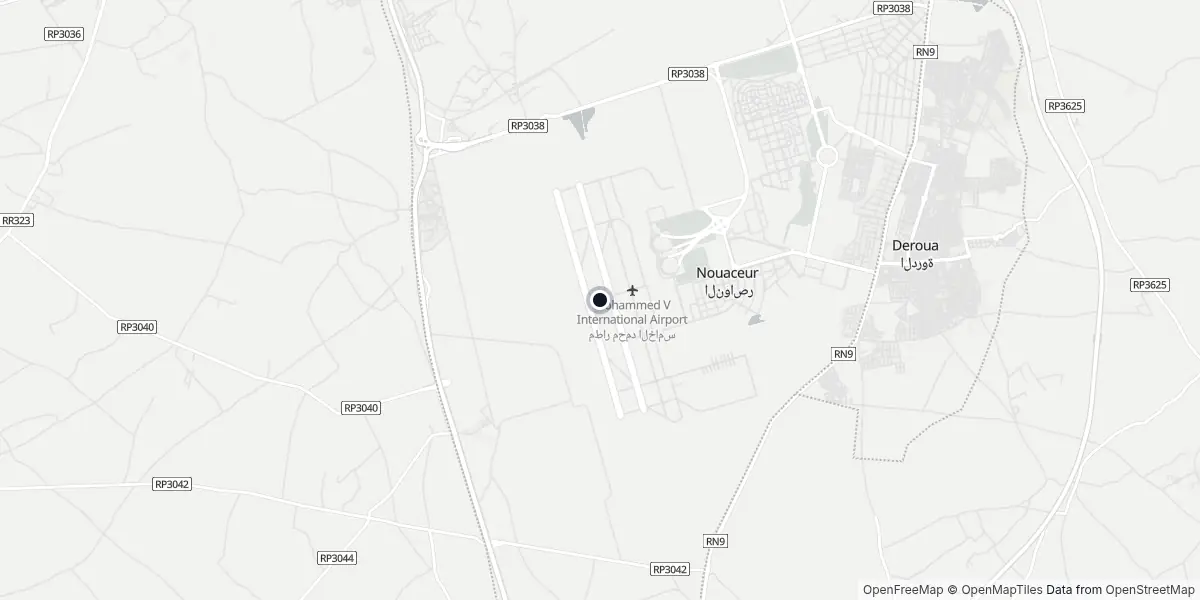 Dintorni dell'aeroporto