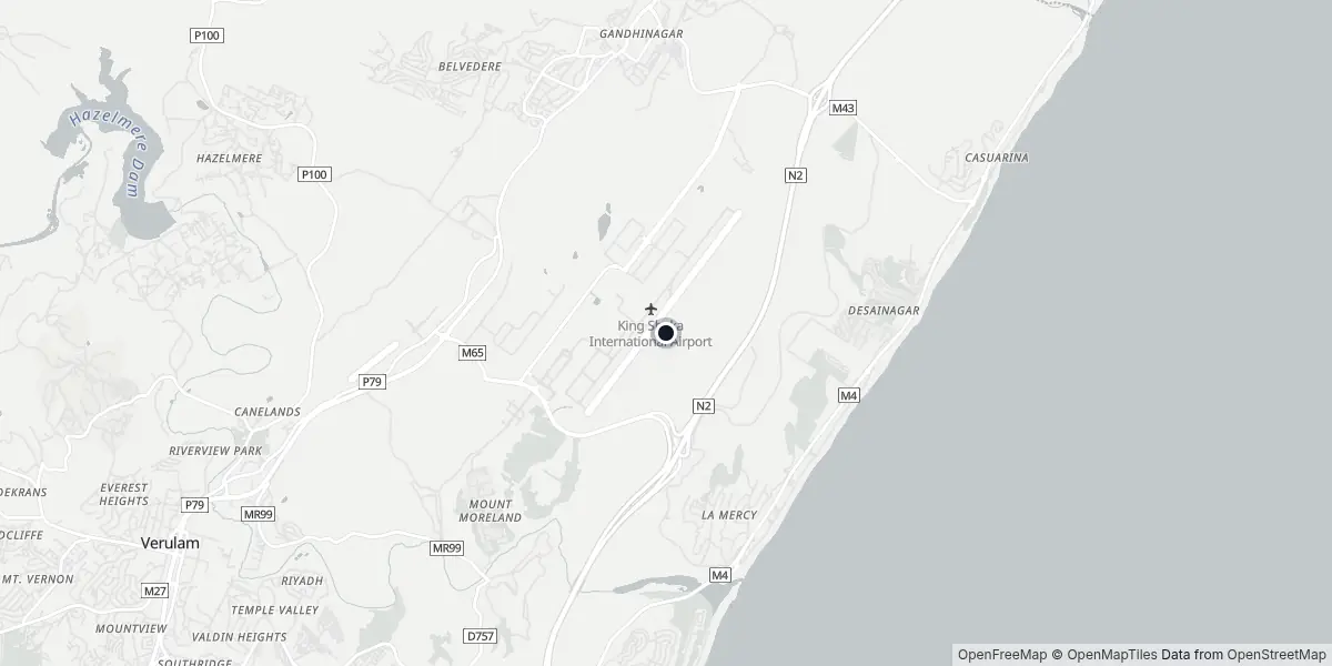 Arredores do aeroporto