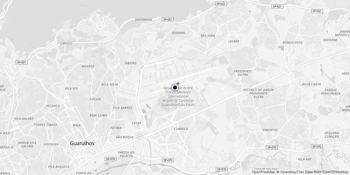 Dintorni dell'aeroporto