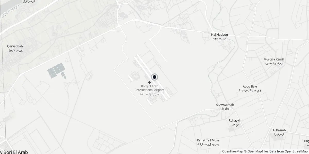 Dintorni dell'aeroporto
