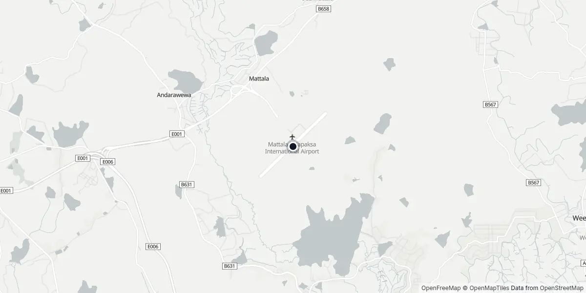 Alrededores del aeropuerto