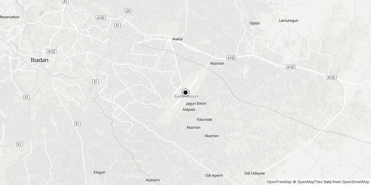 Dintorni dell'aeroporto