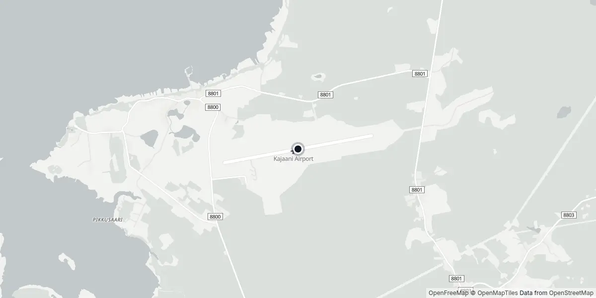 Rond de luchthaven