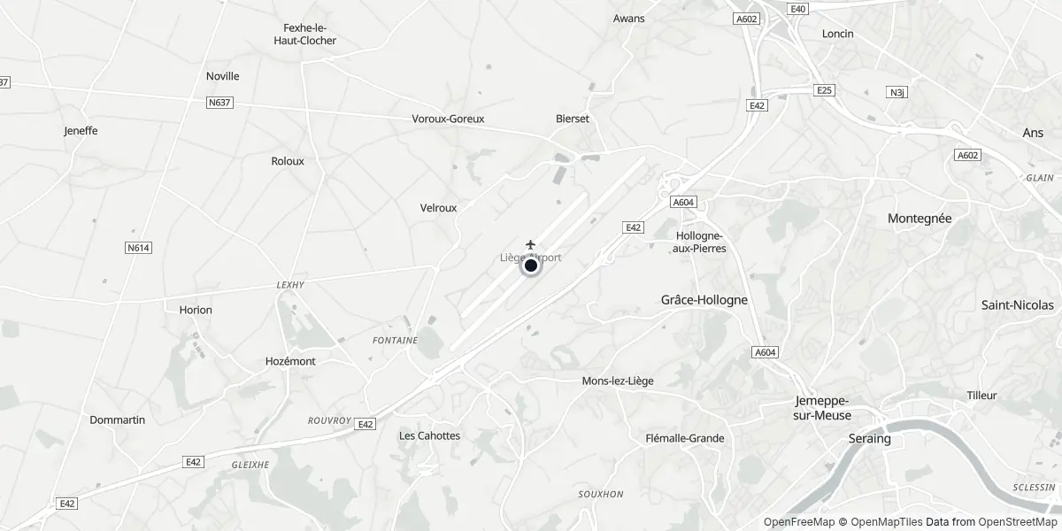 Dintorni dell'aeroporto