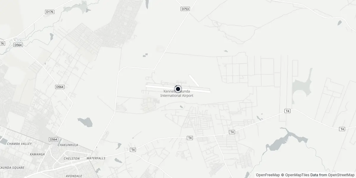 Arredores do aeroporto