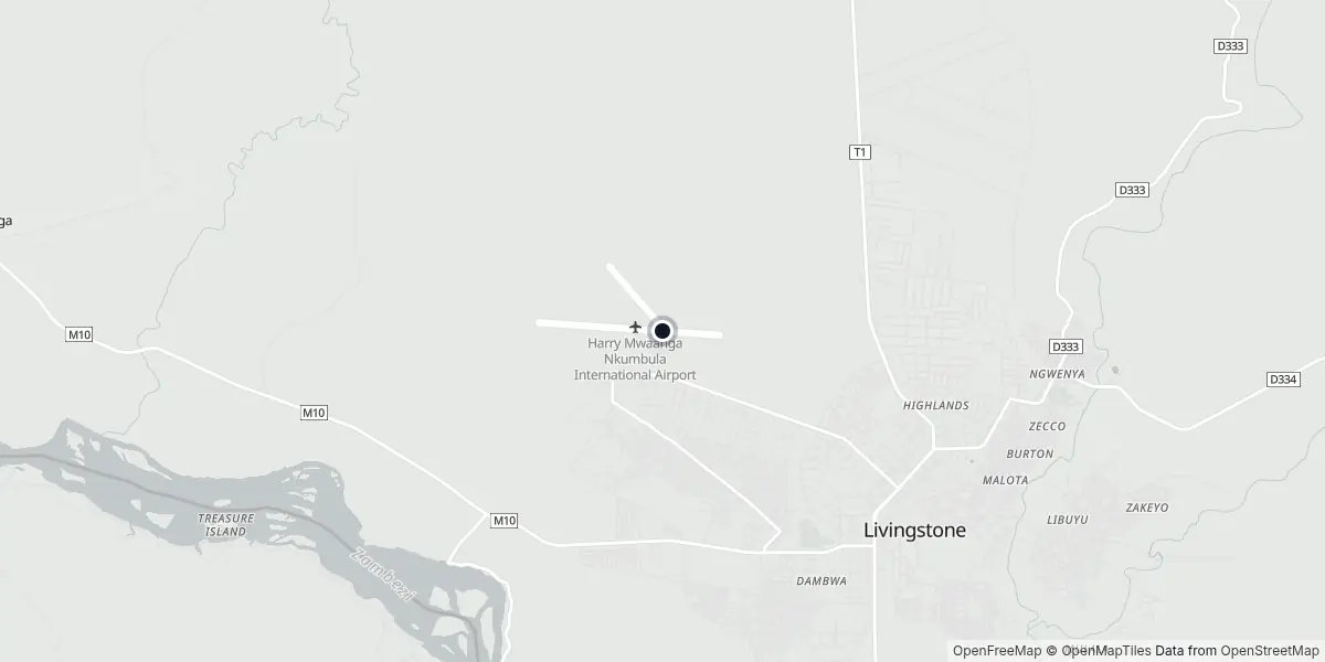 Dintorni dell'aeroporto