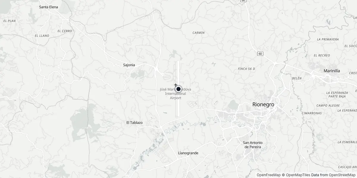 Dintorni dell'aeroporto