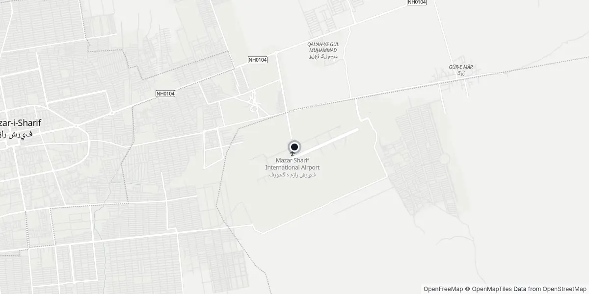 Dintorni dell'aeroporto