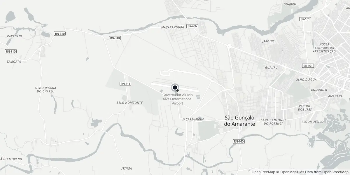 Dintorni dell'aeroporto