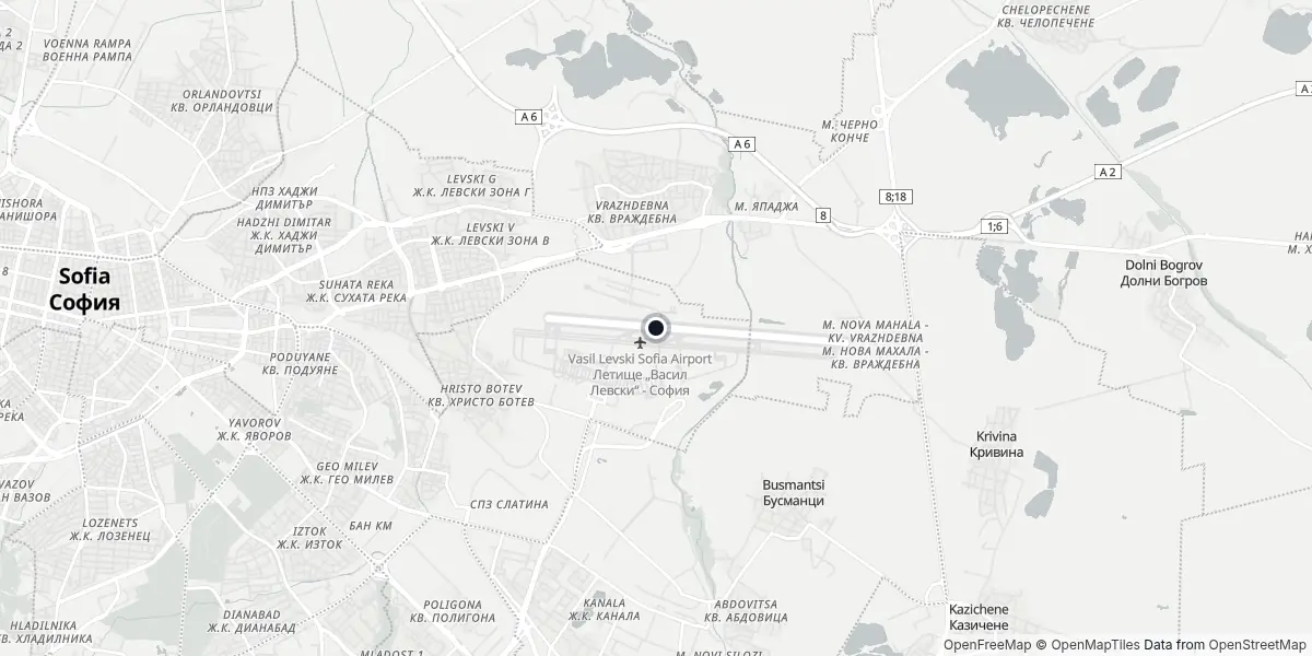 Dintorni dell'aeroporto