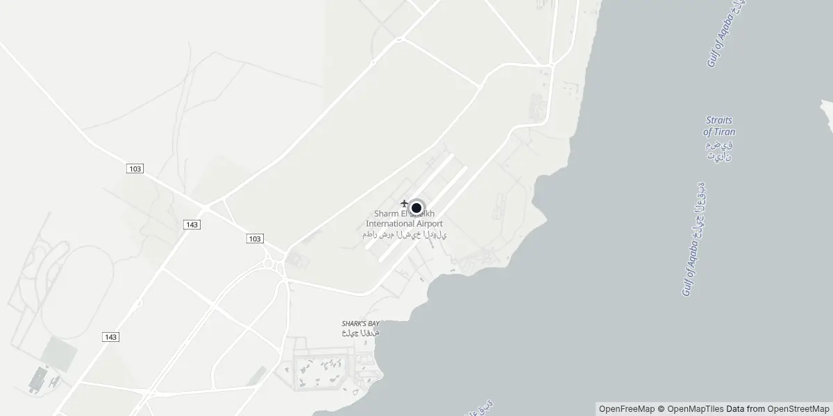 Around the airport