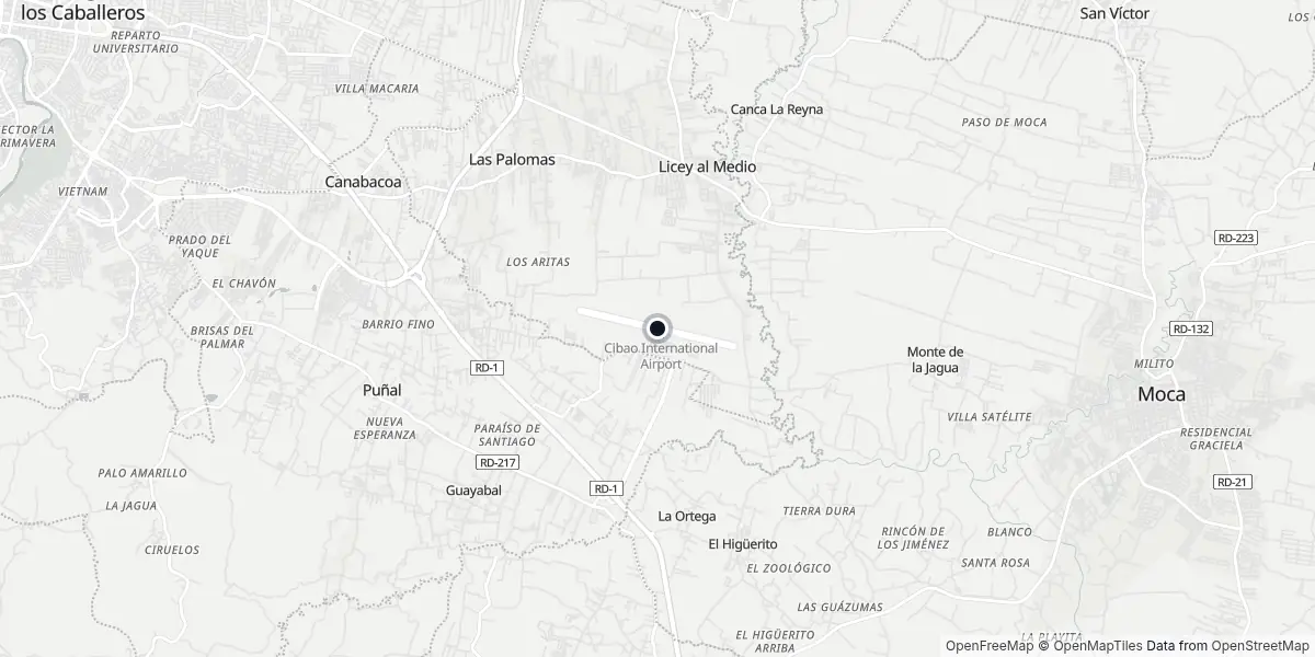 Dintorni dell'aeroporto