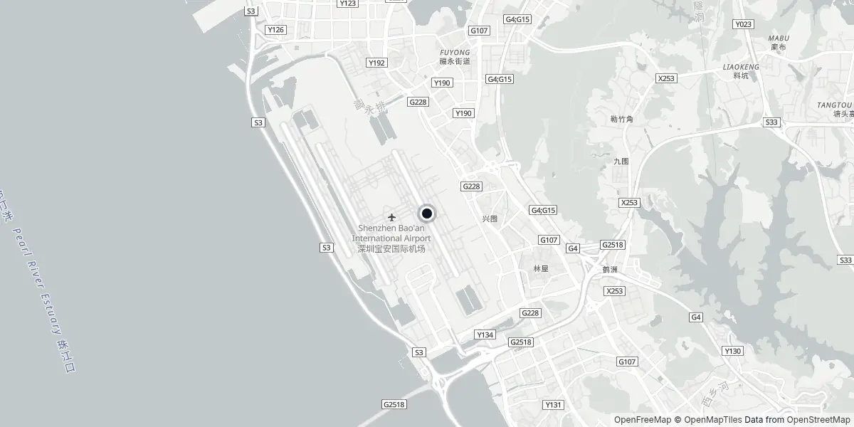 Alrededores del aeropuerto