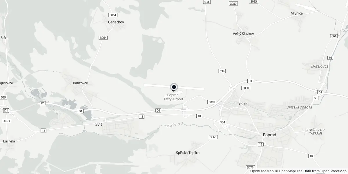 Alrededores del aeropuerto