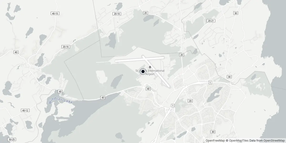 Dintorni dell'aeroporto